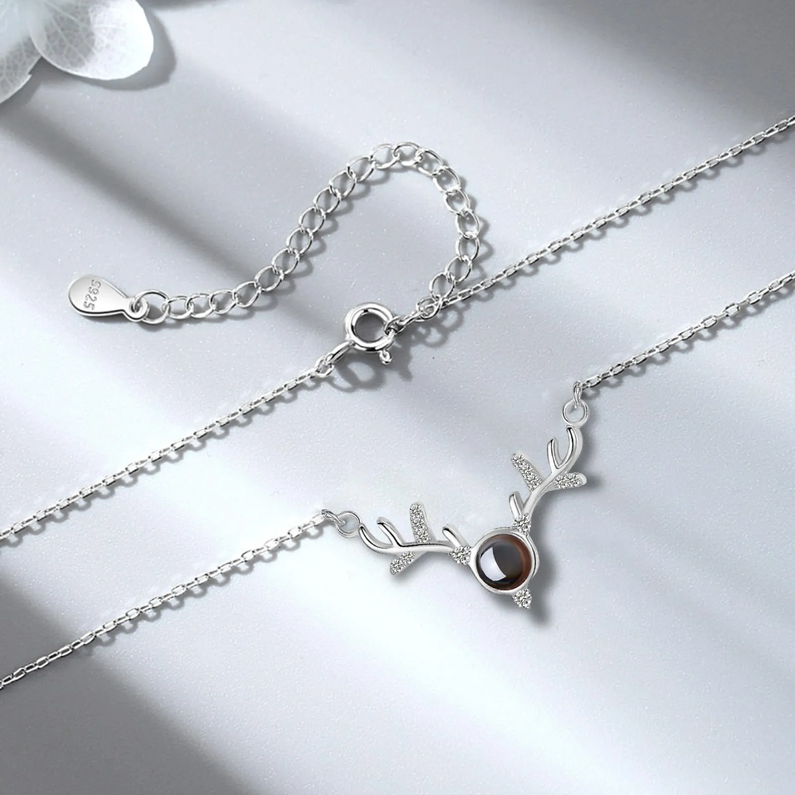 Regalo personalizzato per Donna uomo - Collana con foto personalizzata Ciondolo personalizzato collana nome personalizzabile gioielli personalizzati per san valentino compleanno anniversario - immagine 4