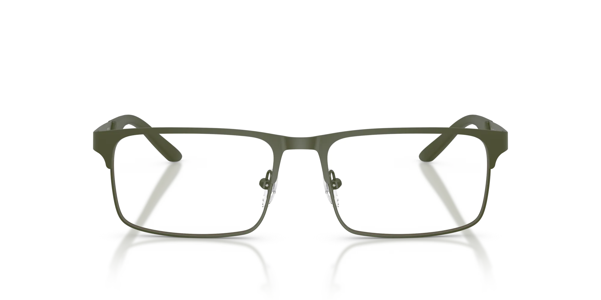 Emporio Armani EA1170 3399 Montature da vista Metallo Verde Trasparente Squadrata Normale - immagine 3