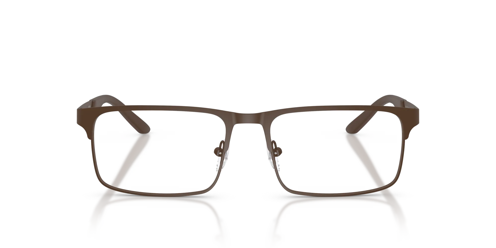 Emporio Armani EA1170 3397 Montature da vista Metallo Marrone Squadrata Normale - immagine 3
