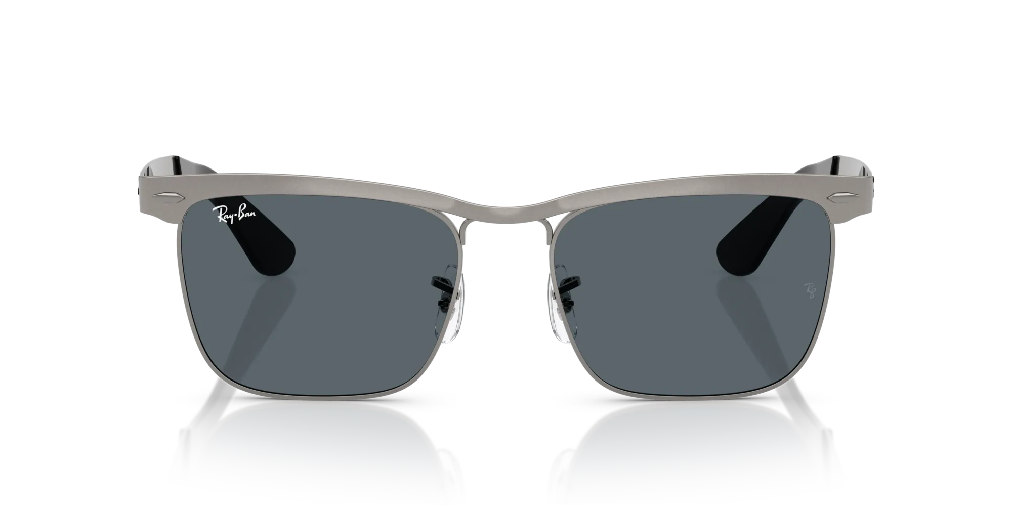 Ray - Ban RB3875 WAYFARER DELUXE 029/R5 Occhiali da sole Metallo Blu Squadrata Normale - immagine 3