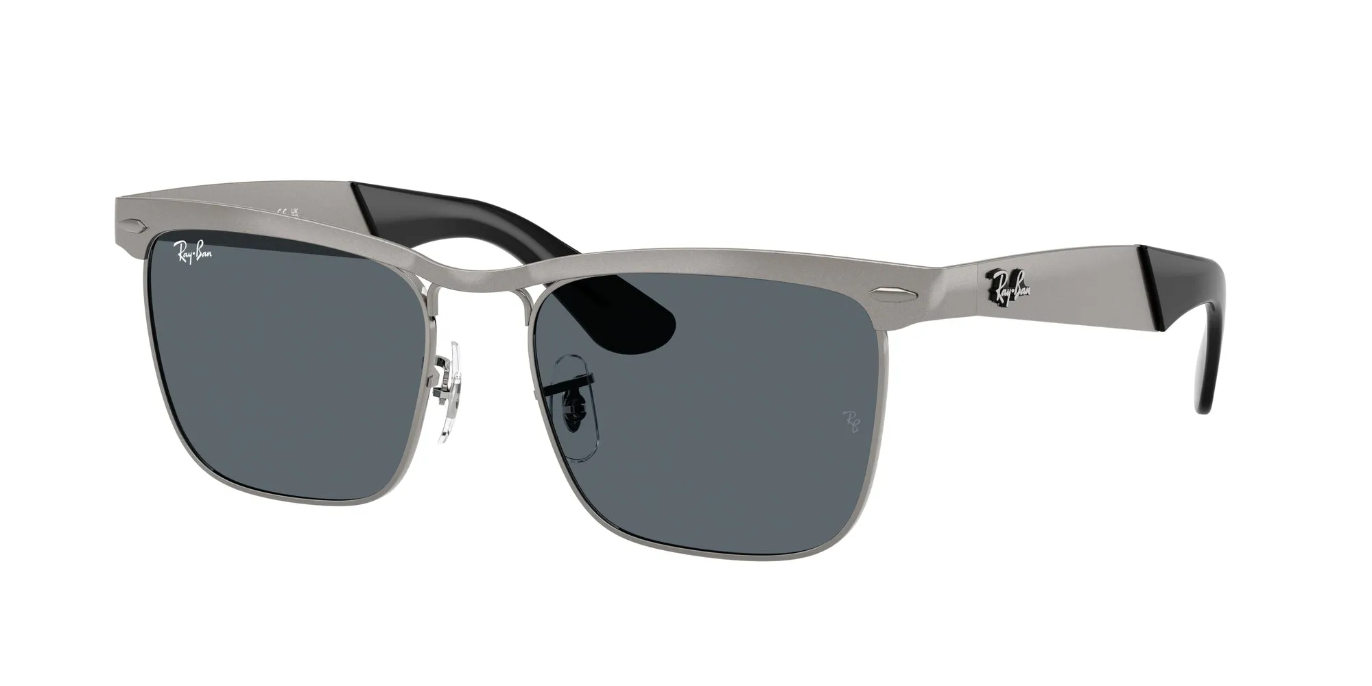 Ray - Ban RB3875 WAYFARER DELUXE 029/R5 Occhiali da sole Metallo Blu Squadrata Normale - immagine 1