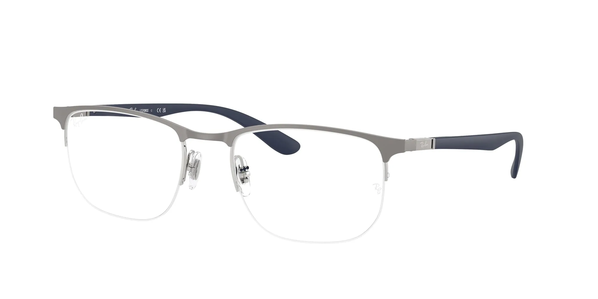 Ray - Ban RX6513 2620 Montature da vista Metallo Trasparente Geometrica Normale - immagine 1