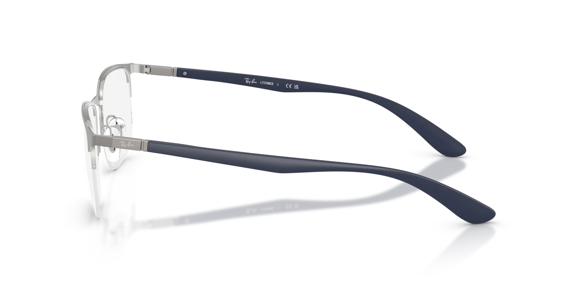 Ray - Ban RX6513 2620 Montature da vista Metallo Trasparente Geometrica Normale - immagine 4
