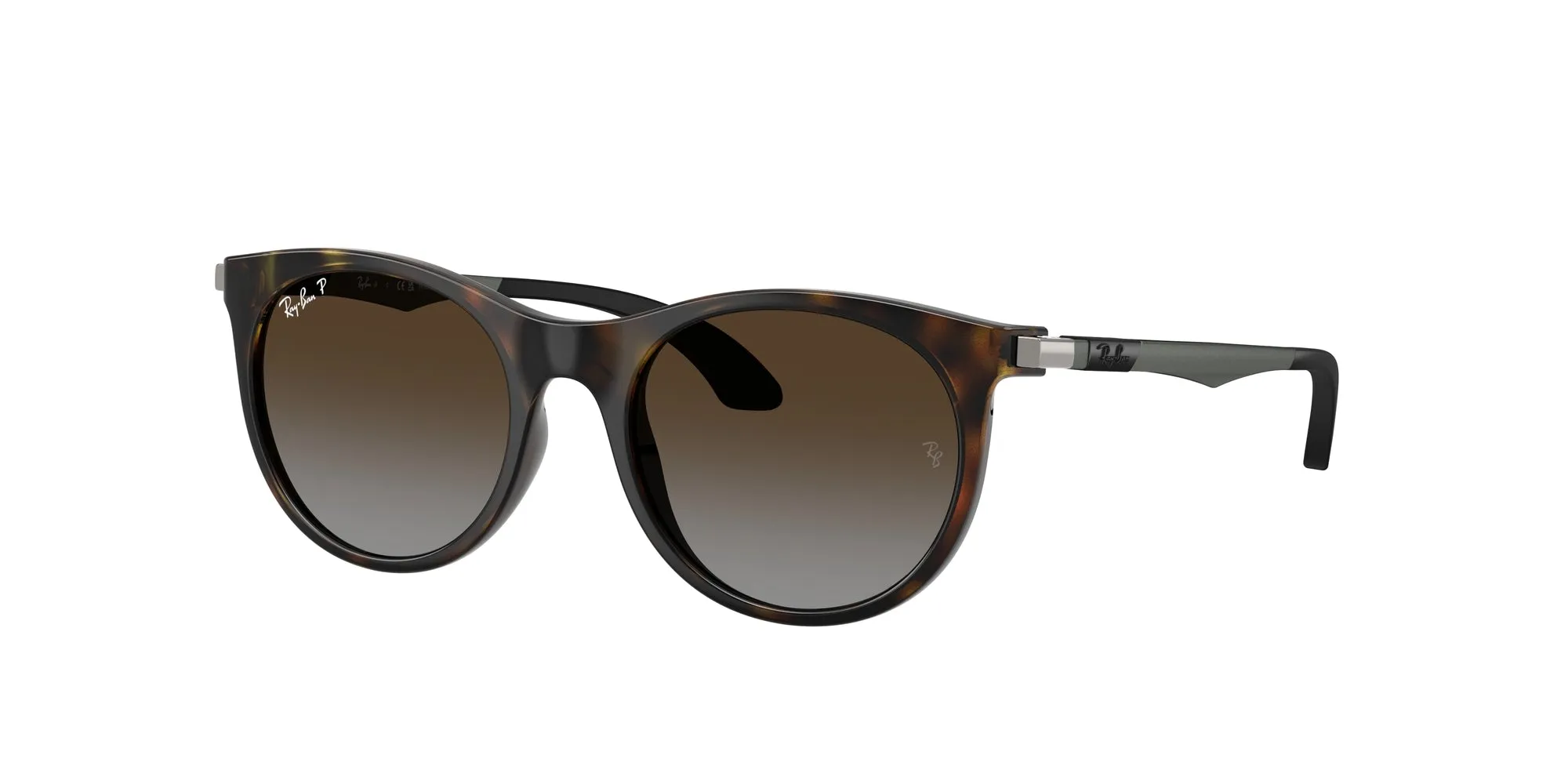Ray - Ban RJ9082S 7182T5 Occhiali da sole bambino Nylon Tartaruga Pantos Polarizzata - immagine 1