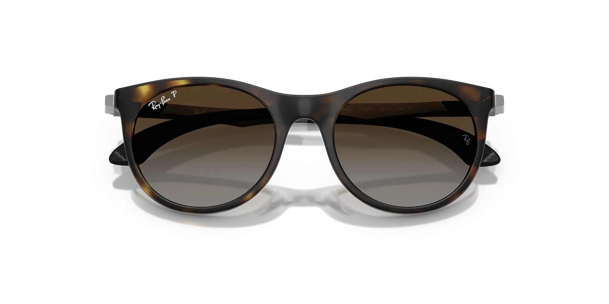 Ray - Ban RJ9082S 7182T5 Occhiali da sole bambino Nylon Tartaruga Pantos Polarizzata - immagine 2