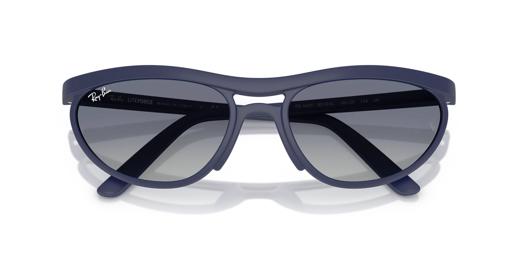 Ray - Ban RB4453 60154L Occhiali da sole Peek Blu Pillow Normale Sfumato - immagine 2