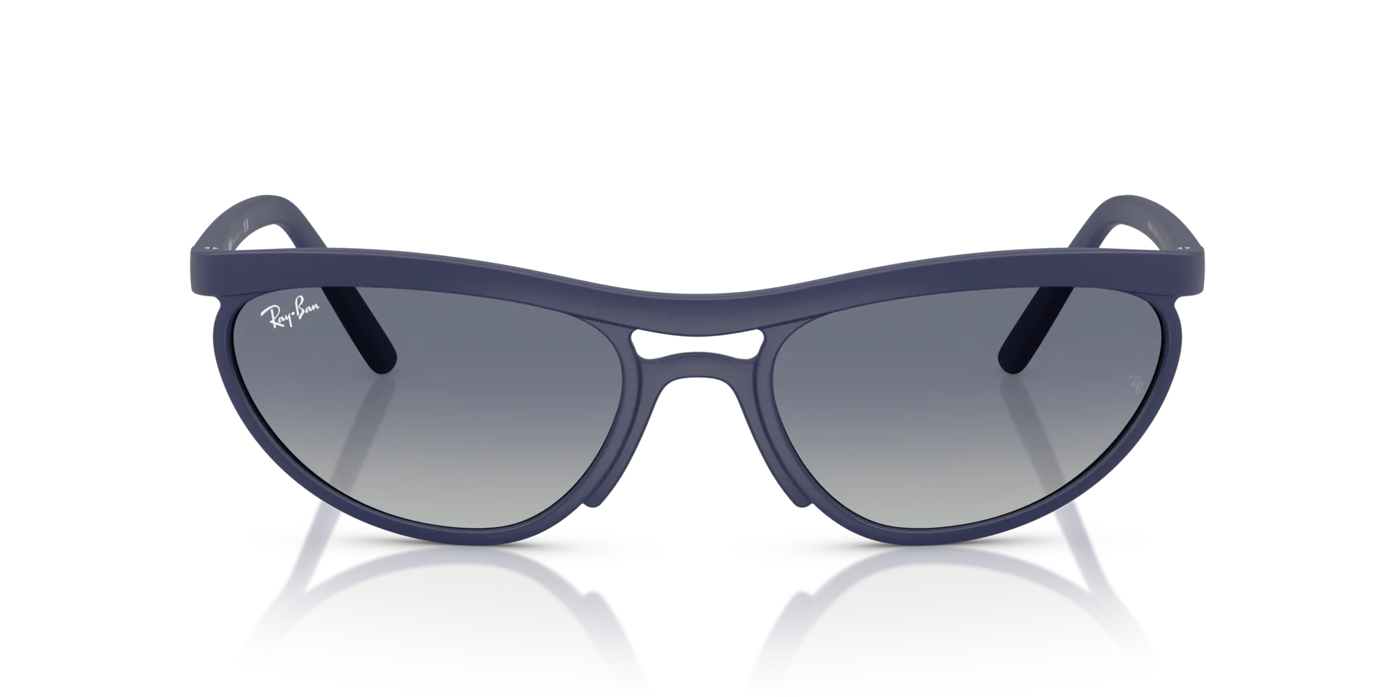 Ray - Ban RB4453 60154L Occhiali da sole Peek Blu Pillow Normale Sfumato - immagine 3