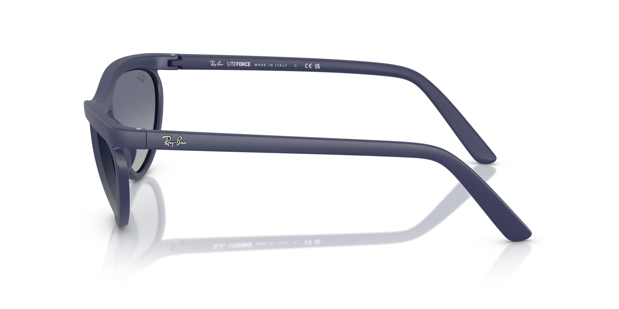 Ray - Ban RB4453 60154L Occhiali da sole Peek Blu Pillow Normale Sfumato - immagine 4