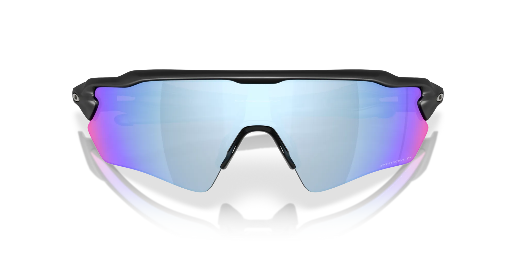 Oakley OO9510 RADAR EV S PATH 951006 Occhiali da sole O_Matter Nero Blu Squadrata Polarizzata - immagine 2
