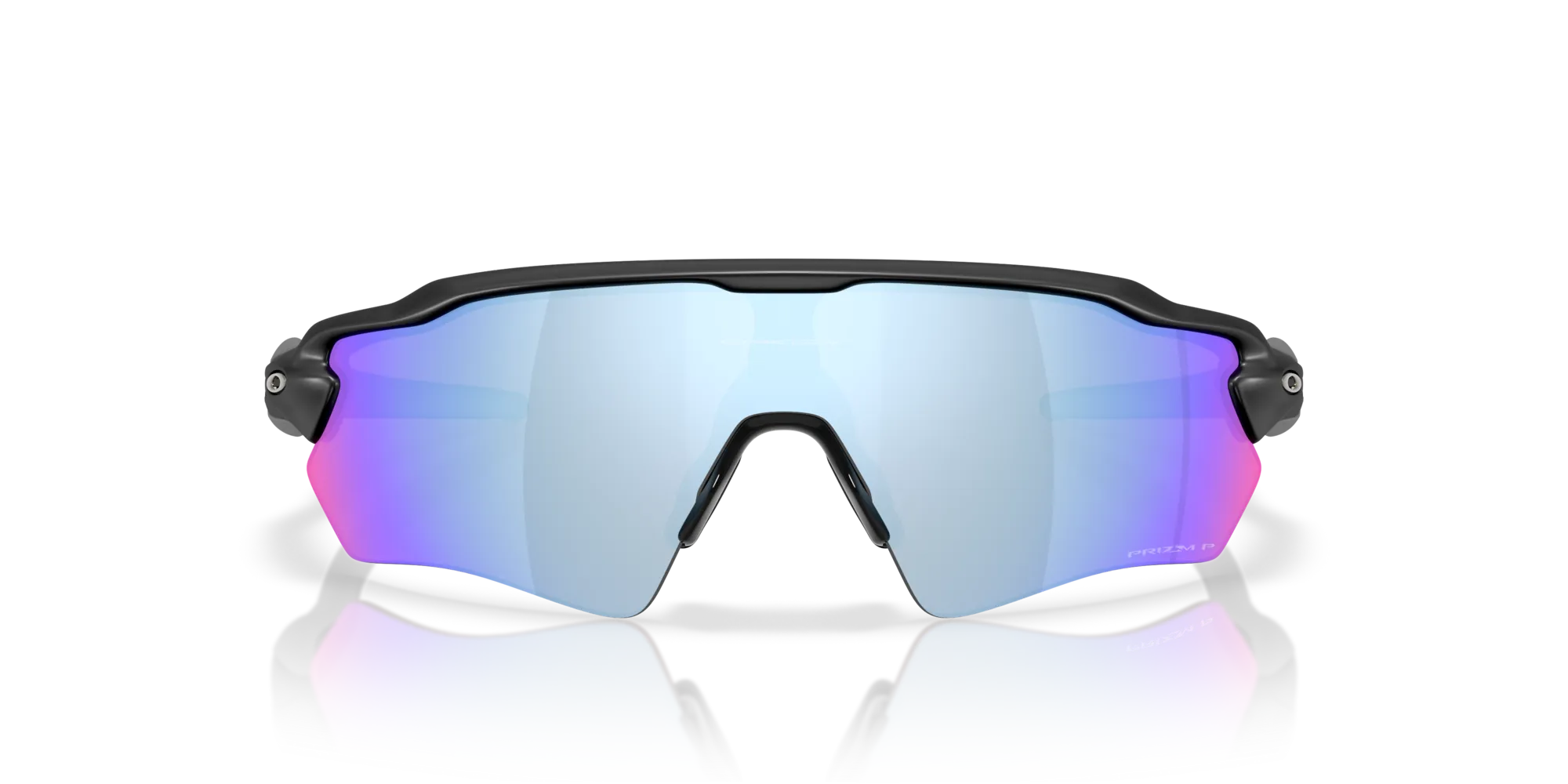 Oakley OO9510 RADAR EV S PATH 951006 Occhiali da sole O_Matter Nero Blu Squadrata Polarizzata - immagine 3