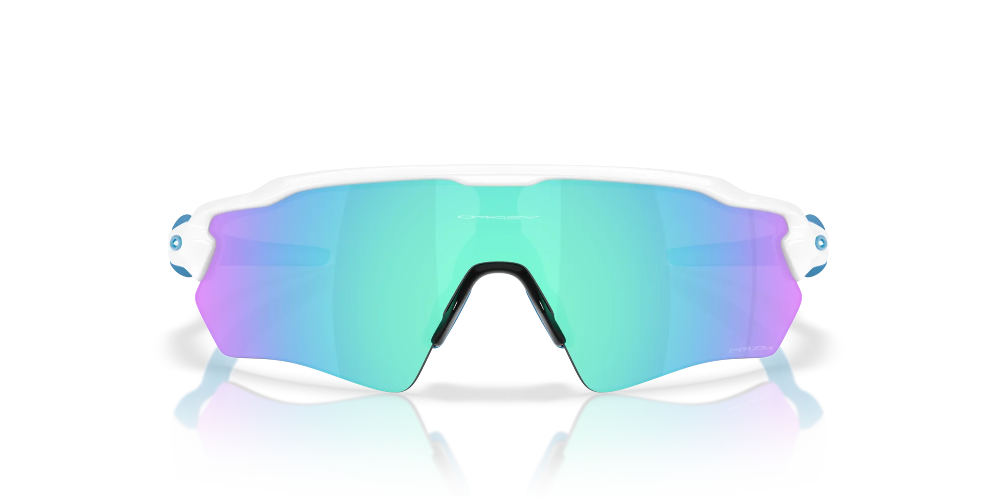 Oakley OO9510 RADAR EV S PATH 951001 Occhiali da sole O_Matter Bianco Blu Squadrata Normale - immagine 3