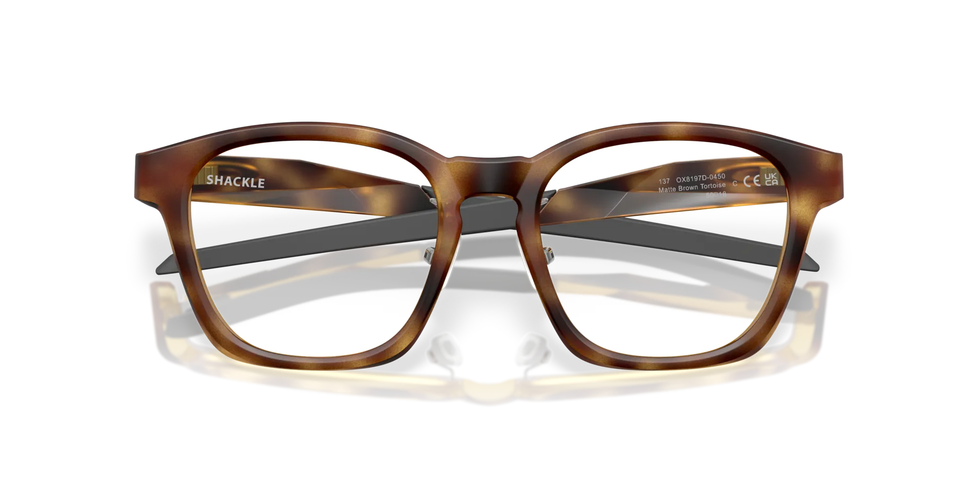 Oakley OX8197D SHACKLE 819704 Montature da vista O_Matter Marrone Squadrata Normale - immagine 2