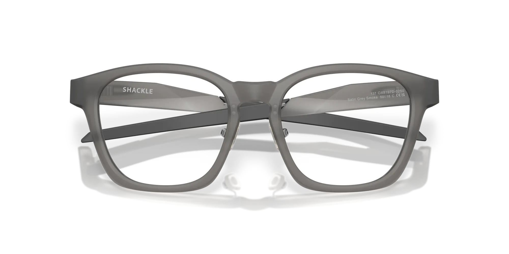 Oakley OX8197D SHACKLE 819702 Montature da vista O_Matter Grigio Squadrata Normale - immagine 2