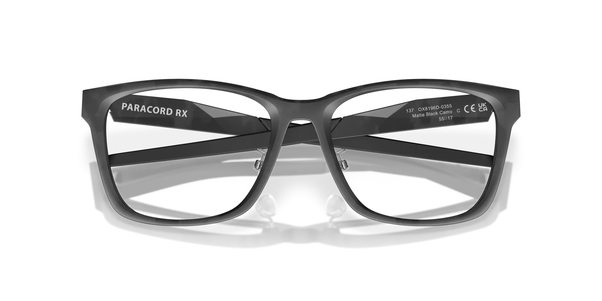 Oakley OX8196D PARACORD RX 819603 Montature da vista O_Matter Grigio Squadrata Normale - immagine 2
