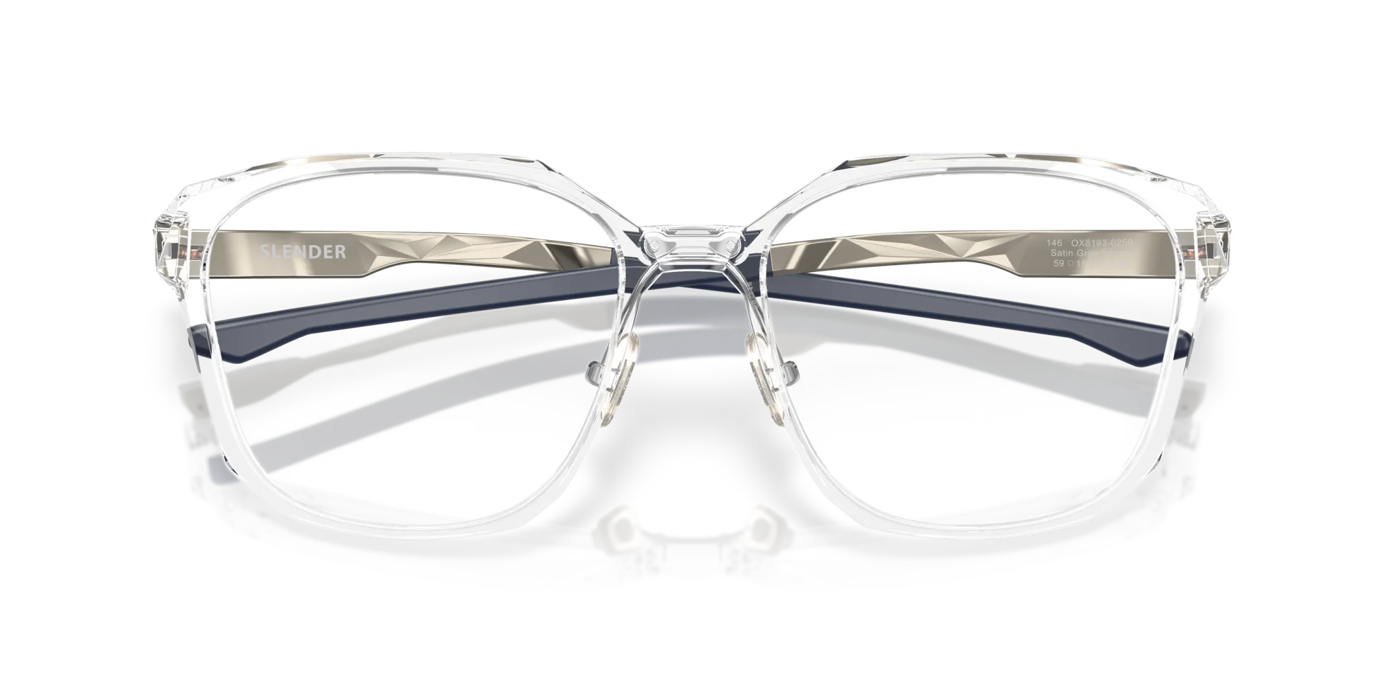 Oakley OX8193 SLENDER 819303 Montature da vista O_Matter Trasparente Squadrata Normale - immagine 2
