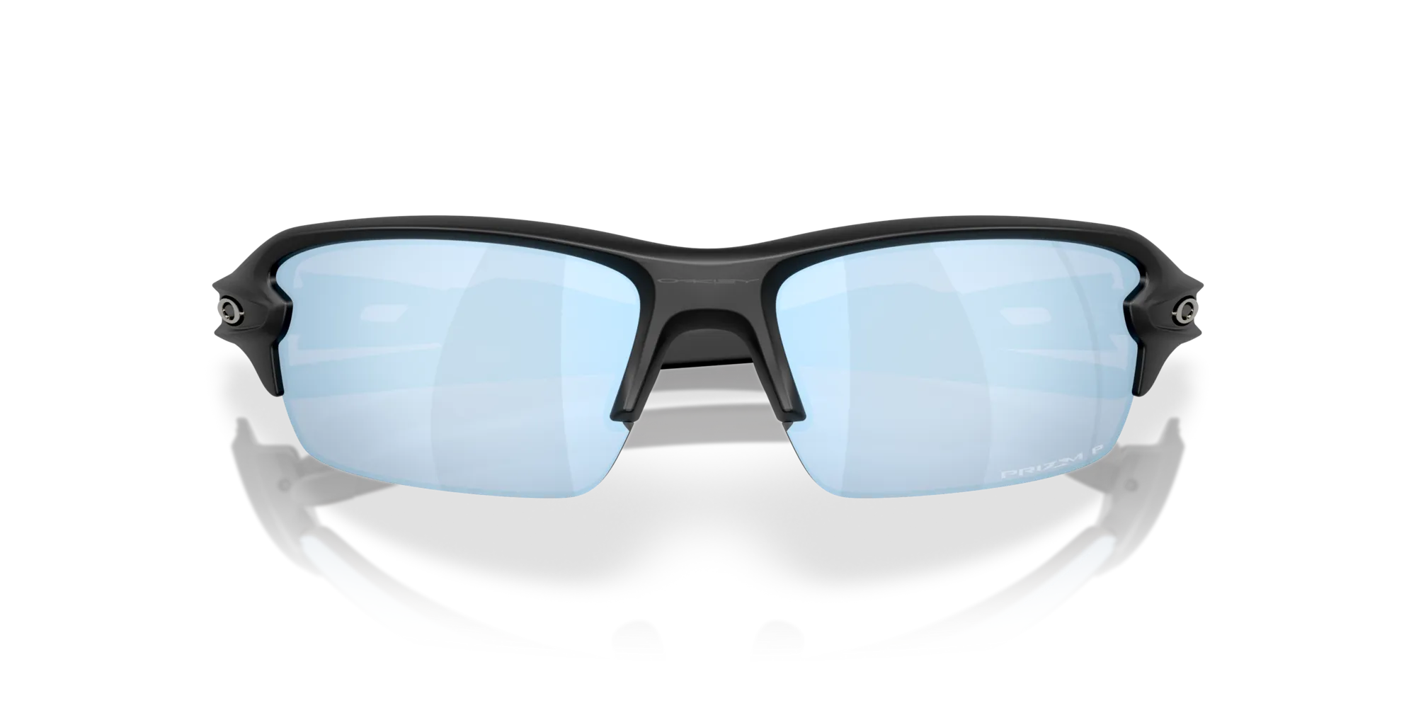 Oakley OO9511 FLAK 2.0 S 951105 Occhiali da sole O_Matter Nero Blu Squadrata Polarizzata - immagine 2