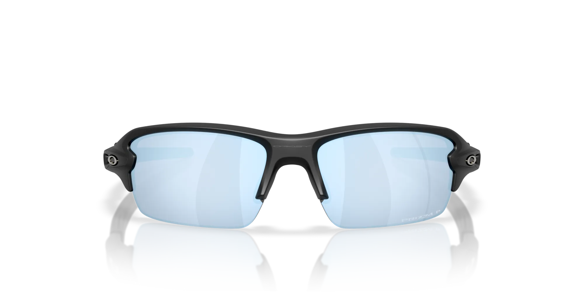 Oakley OO9511 FLAK 2.0 S 951105 Occhiali da sole O_Matter Nero Blu Squadrata Polarizzata - immagine 3