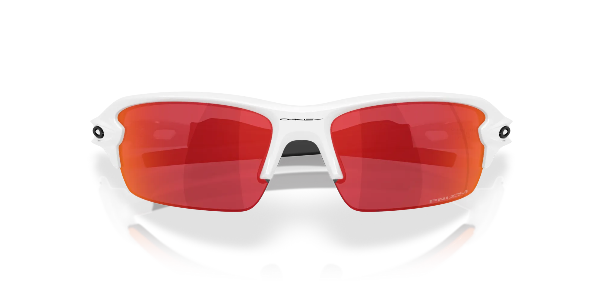 Oakley OO9511 FLAK 2.0 S 951103 Occhiali da sole O_Matter Bianco Viola Squadrata Normale - immagine 2
