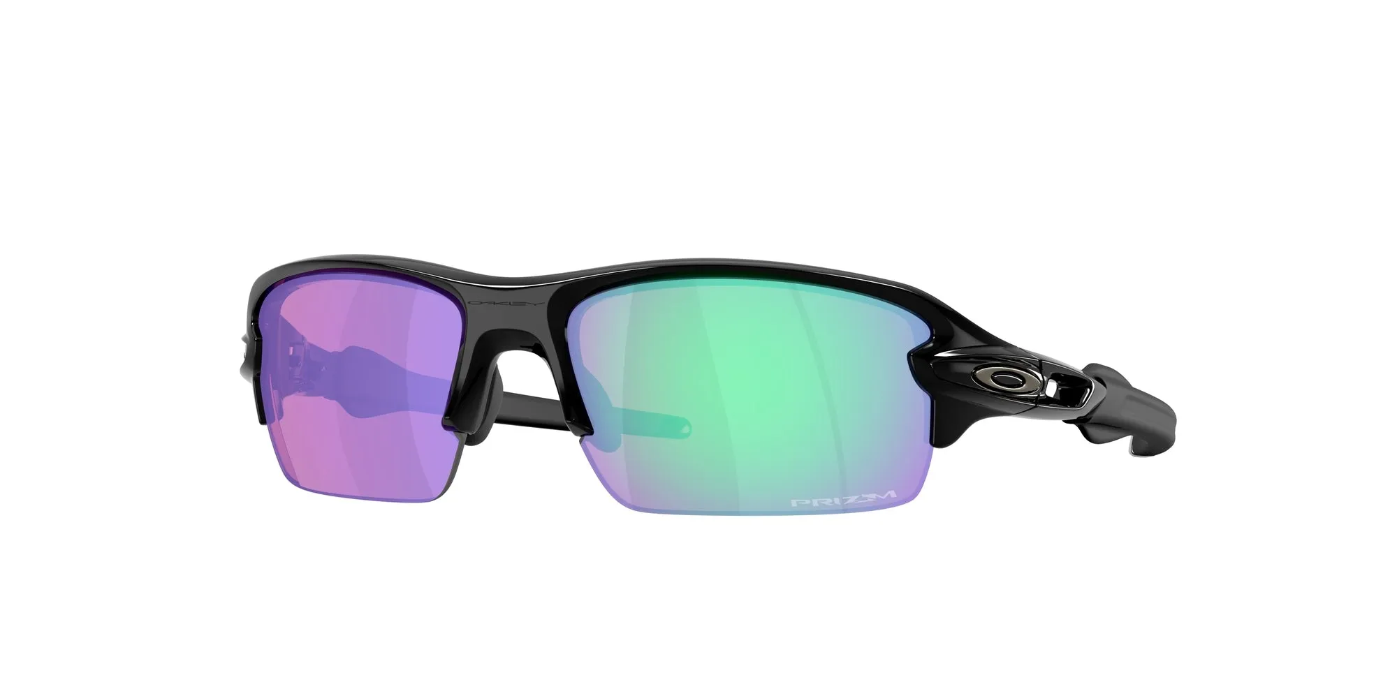 Oakley OO9511 FLAK 2.0 S 951101 Occhiali da sole O_Matter Nero Viola Squadrata Normale - immagine 1