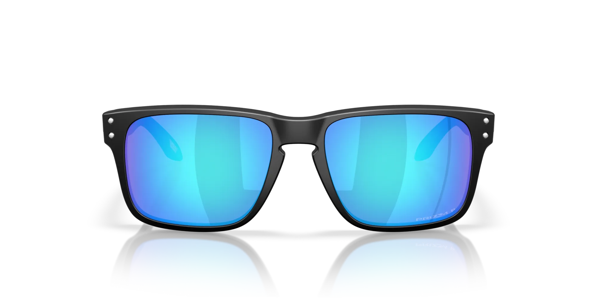 Oakley OO9509 HOLBROOK S 950904 Occhiali da sole O_Matter Nero Blu Squadrata Polarizzata - immagine 3