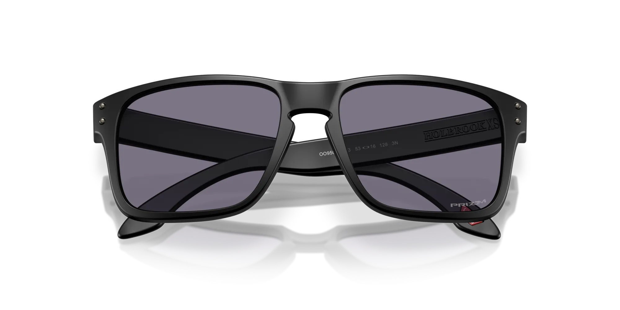 Oakley OO9509 HOLBROOK S 950902 Occhiali da sole O_Matter Nero Grigio Squadrata Normale - immagine 2