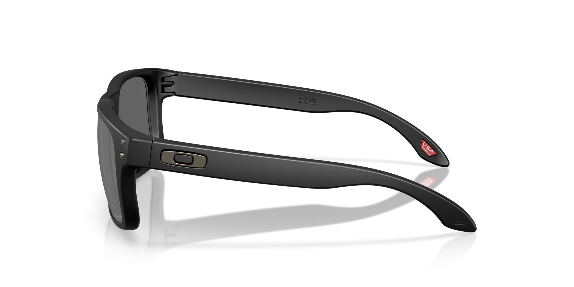 Oakley OO9509 HOLBROOK S 950901 Occhiali da sole O_Matter Nero Grigio Squadrata Polarizzata - immagine 4