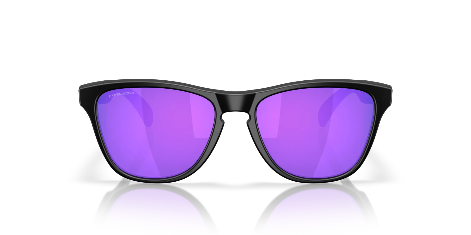 Oakley OO9508 FROGSKINS S 950804 Occhiali da sole O_Matter Nero Viola Rotonda Normale - immagine 3