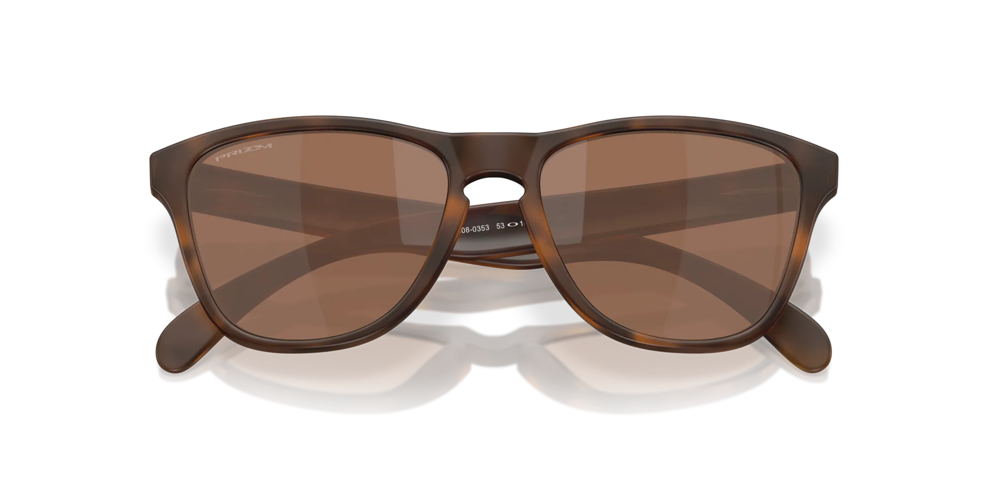 Oakley OO9508 FROGSKINS S 950803 Occhiali da sole O_Matter Tartaruga Marrone Rotonda Normale - immagine 2