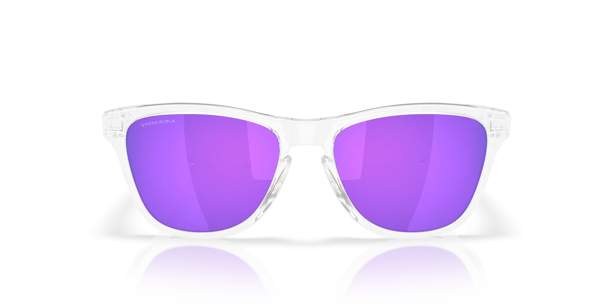 Oakley OO9508 FROGSKINS S 950802 Occhiali da sole O_Matter Trasparente Viola Rotonda Normale - immagine 3