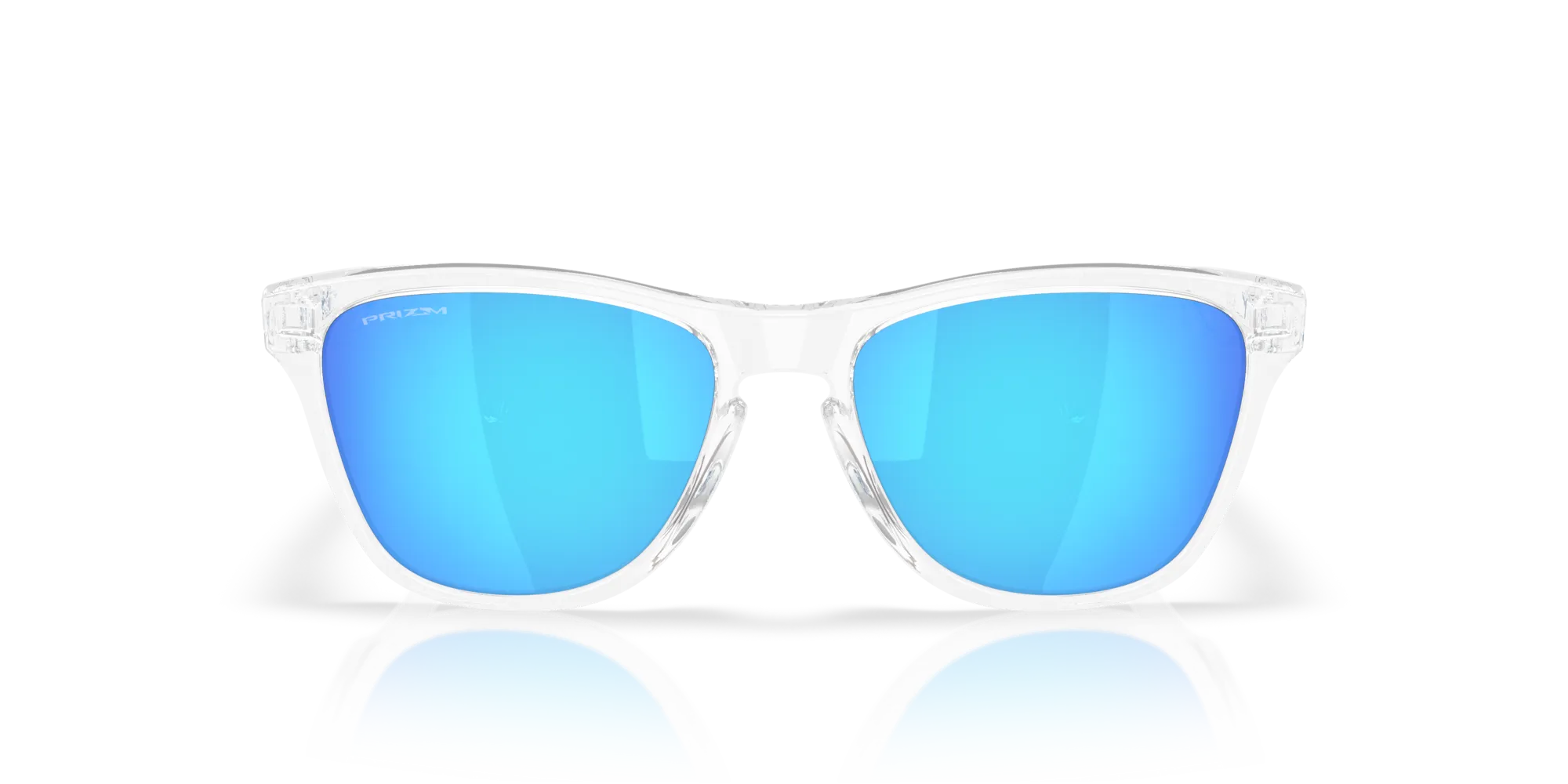 Oakley OO9508 FROGSKINS S 950801 Occhiali da sole O_Matter Trasparente Blu Rotonda Normale - immagine 3