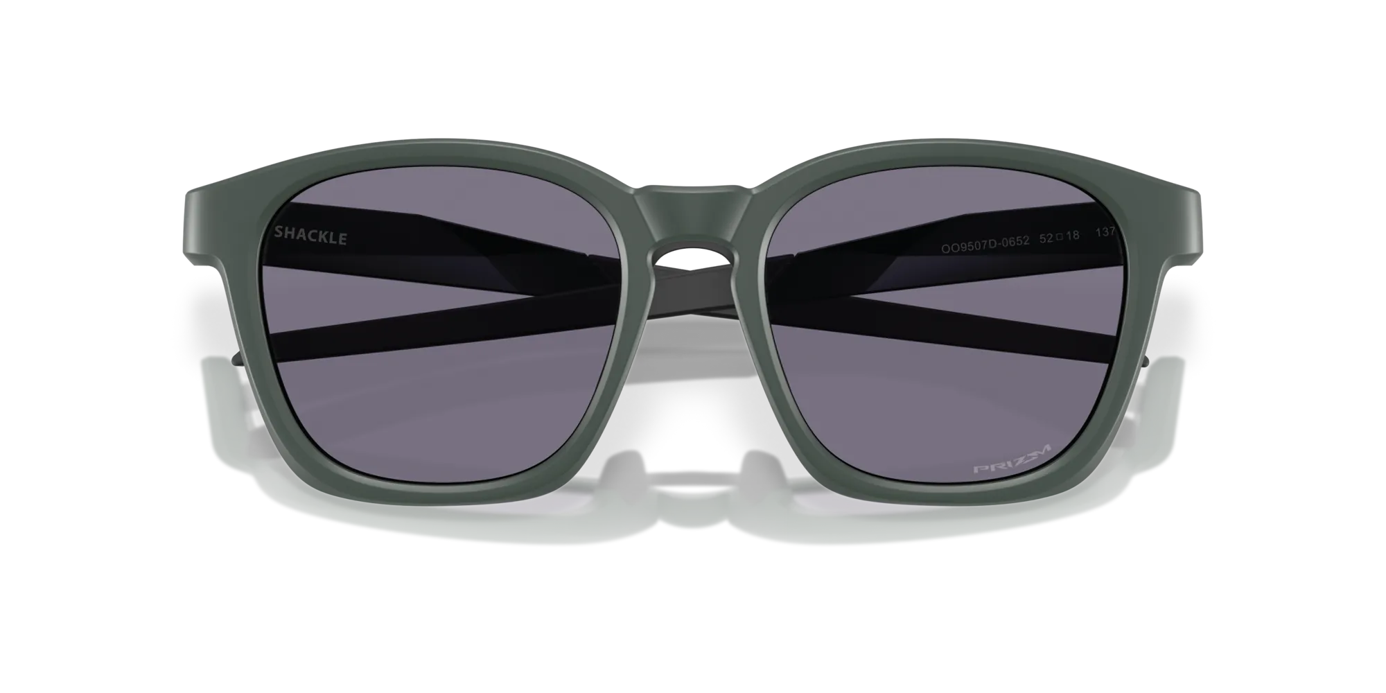 Oakley OO9507D SHACKLE 950706 Occhiali da sole O_Matter Verde Grigio Squadrata Normale - immagine 2