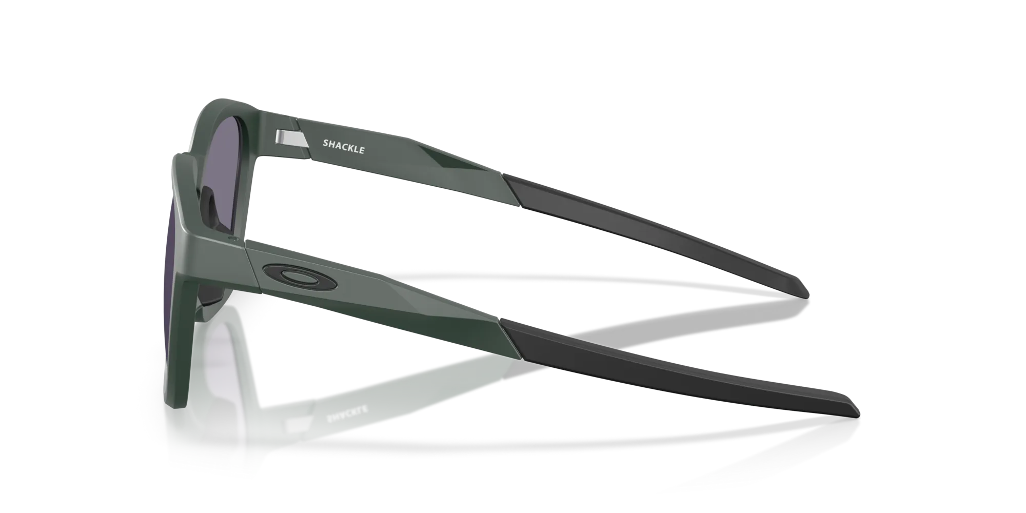 Oakley OO9507D SHACKLE 950706 Occhiali da sole O_Matter Verde Grigio Squadrata Normale - immagine 4