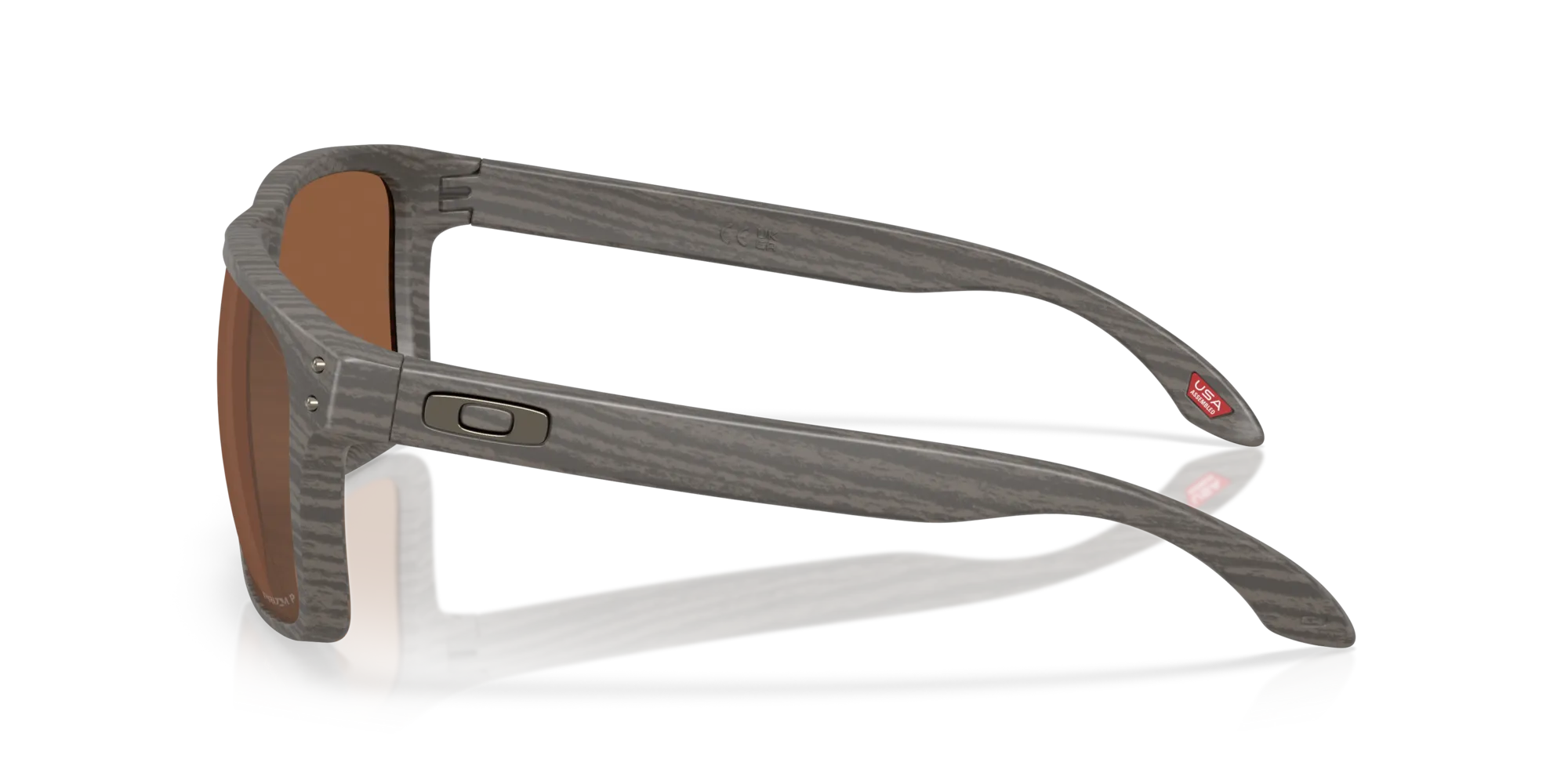 Oakley OO9487 HOLBROOK XXL 948708 Occhiali da sole O_Matter Grigio Marrone Squadrata Polarizzata - immagine 4