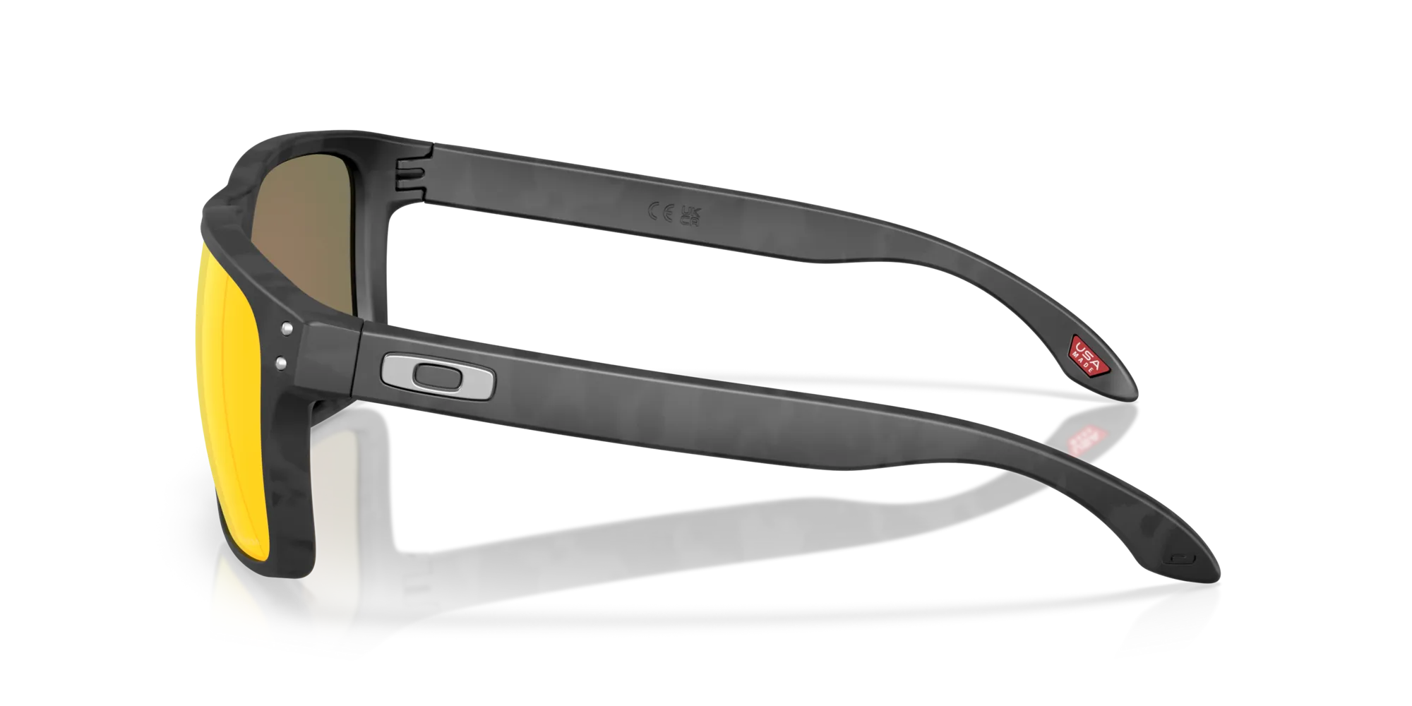 Oakley OO9487 HOLBROOK XXL 948706 Occhiali da sole O_Matter Grigio Rosso Squadrata Normale - immagine 4