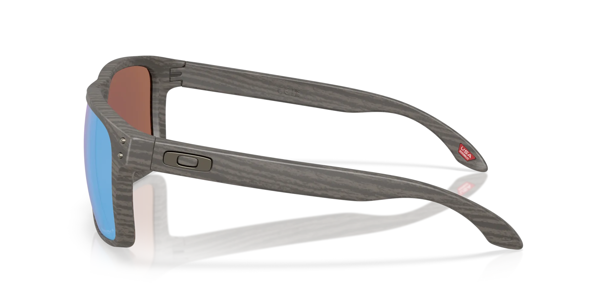 Oakley OO9487 HOLBROOK XXL 948704 Occhiali da sole O_Matter Grigio Blu Squadrata Polarizzata - immagine 4