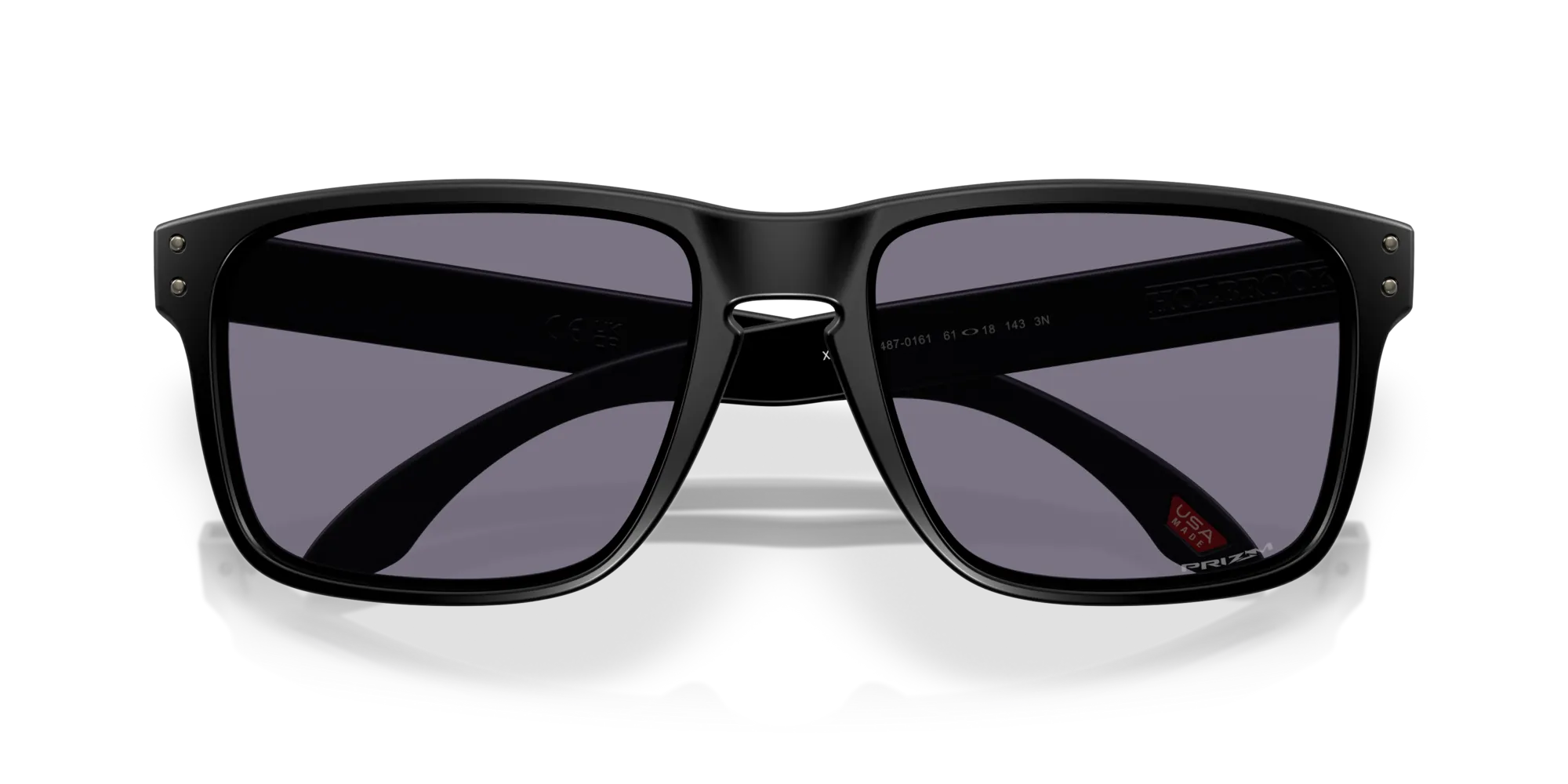 Oakley OO9487 HOLBROOK XXL 948701 Occhiali da sole O_Matter Nero Grigio Squadrata Normale - immagine 2