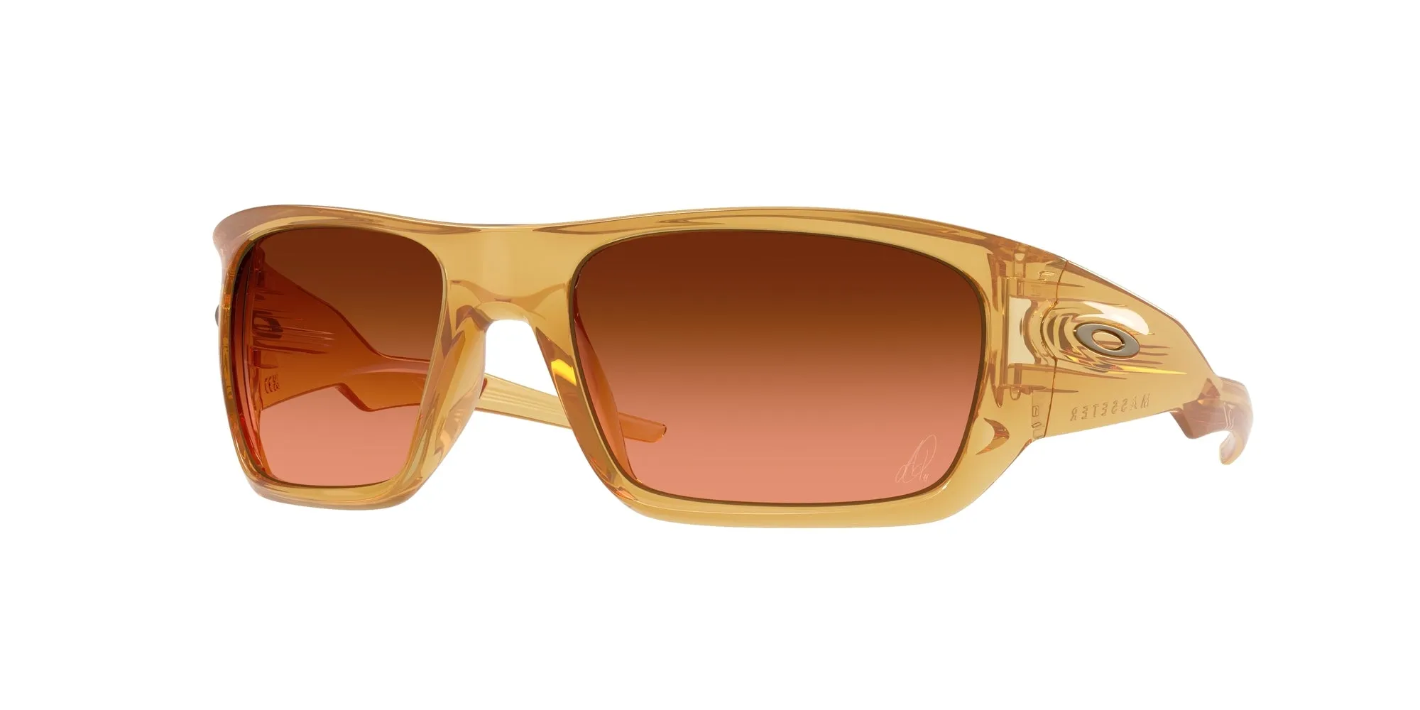 Oakley OO9486 MASSETER 948608 Occhiali da sole O_Matter Giallo Marrone Squadrata Normale Sfumato - immagine 1
