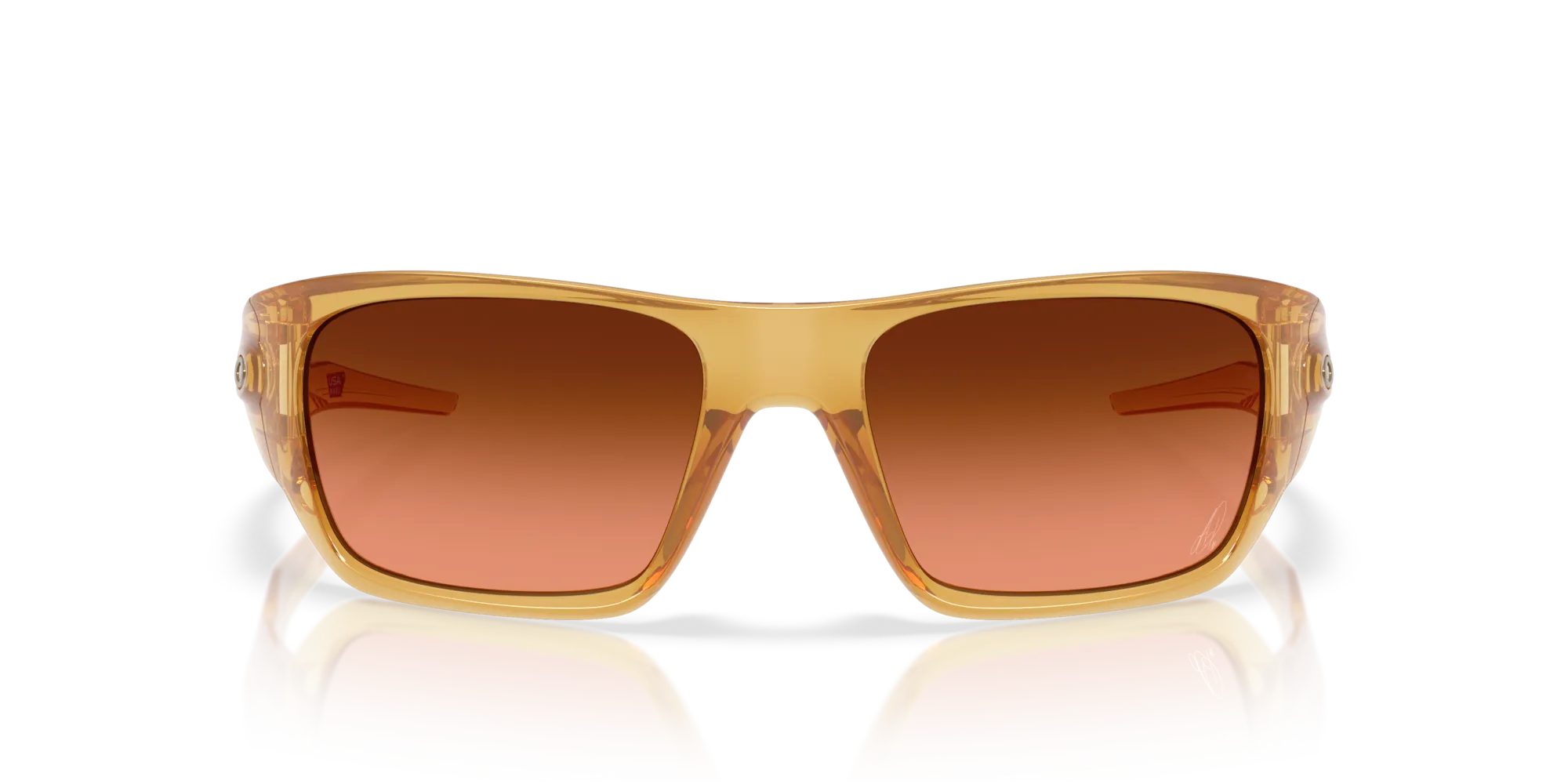 Oakley OO9486 MASSETER 948608 Occhiali da sole O_Matter Giallo Marrone Squadrata Normale Sfumato - immagine 3