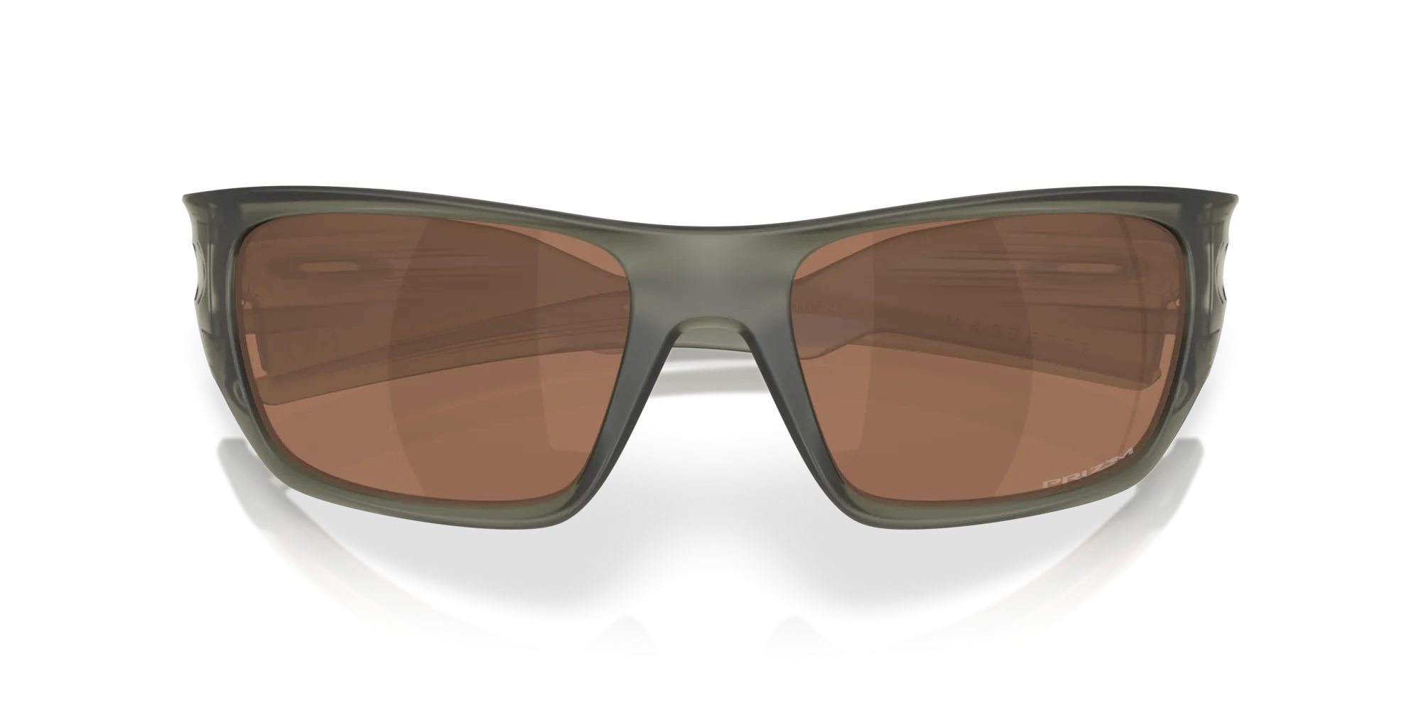 Oakley OO9486 MASSETER 948604 Occhiali da sole O_Matter Verde Marrone Squadrata Normale - immagine 2