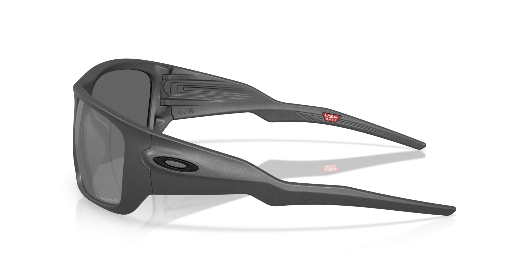 Oakley OO9486 MASSETER 948602 Occhiali da sole O_Matter Grigio Grigio Squadrata Normale - immagine 4