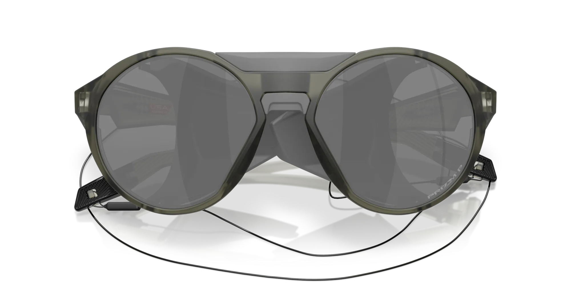 Oakley OO9440 CLIFDEN 944026 Occhiali da sole O_Matter Verde Grigio Rotonda Polarizzata - immagine 2