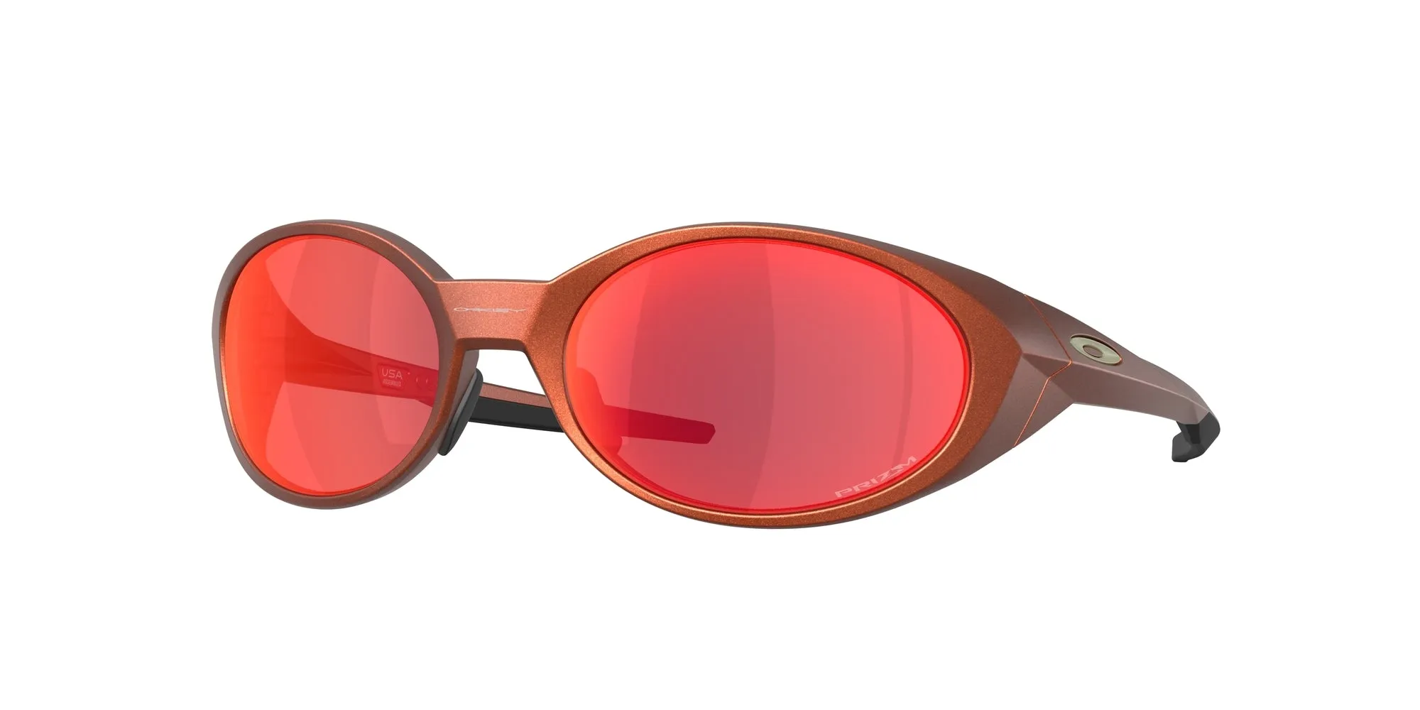 Oakley OO9438 EYEJACKET REDUX 943825 Occhiali da sole O_Matter Arancione Rosso Squadrata Normale - immagine 1