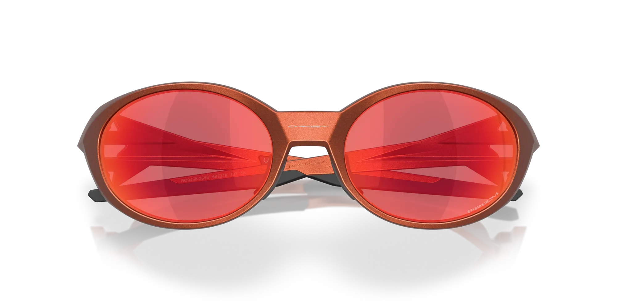 Oakley OO9438 EYEJACKET REDUX 943825 Occhiali da sole O_Matter Arancione Rosso Squadrata Normale - immagine 2
