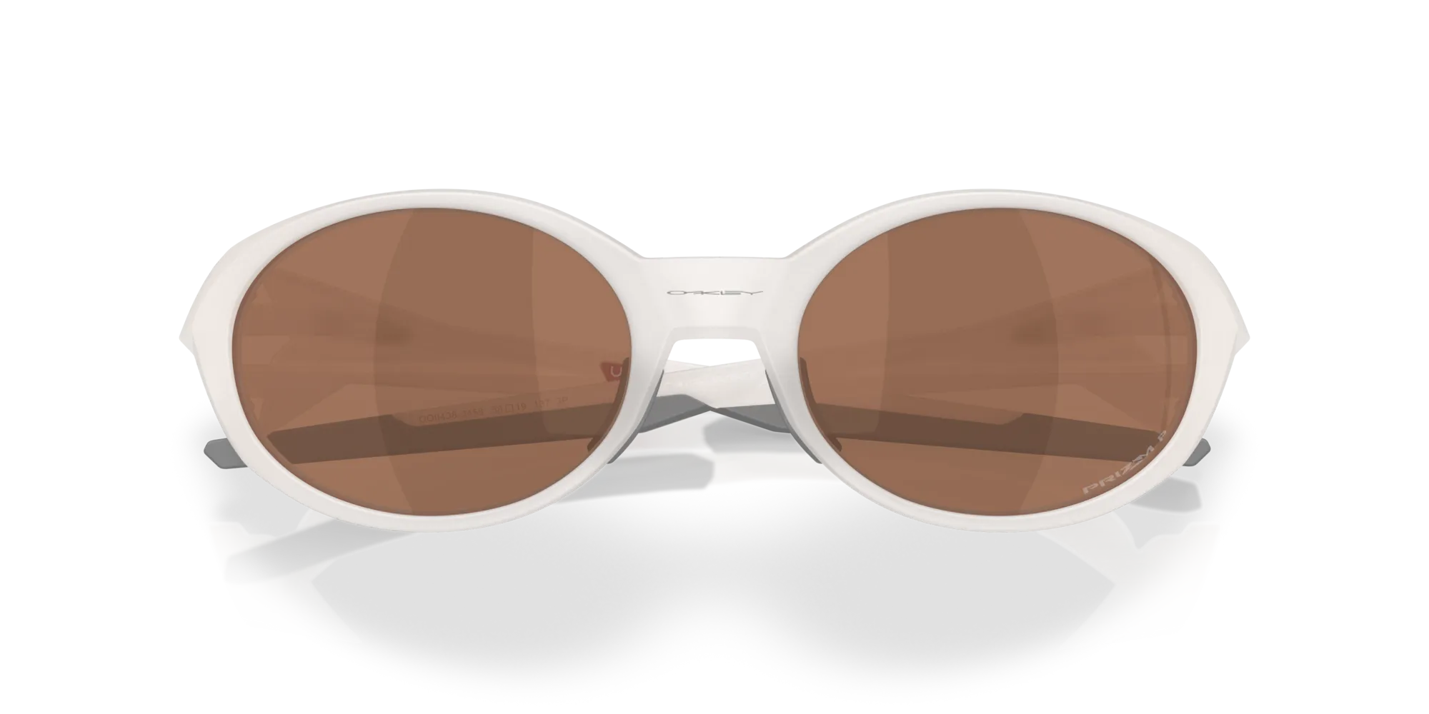 Oakley OO9438 EYEJACKET REDUX 943824 Occhiali da sole O_Matter Bianco Marrone Squadrata Polarizzata - immagine 2