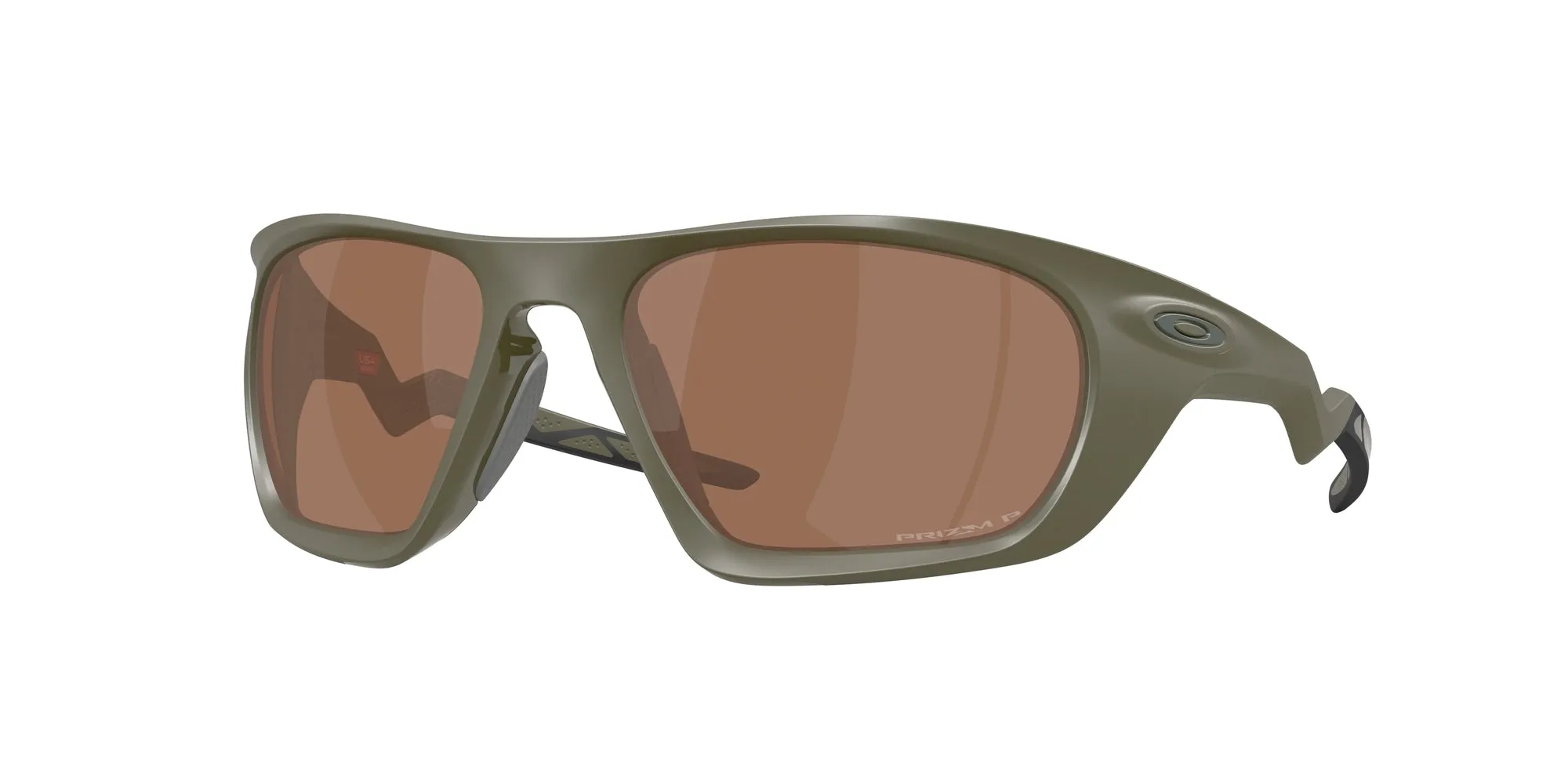 Oakley OO9431 LATERALIS 943111 Occhiali da sole O_Matter Verde Marrone Squadrata Polarizzata - immagine 1