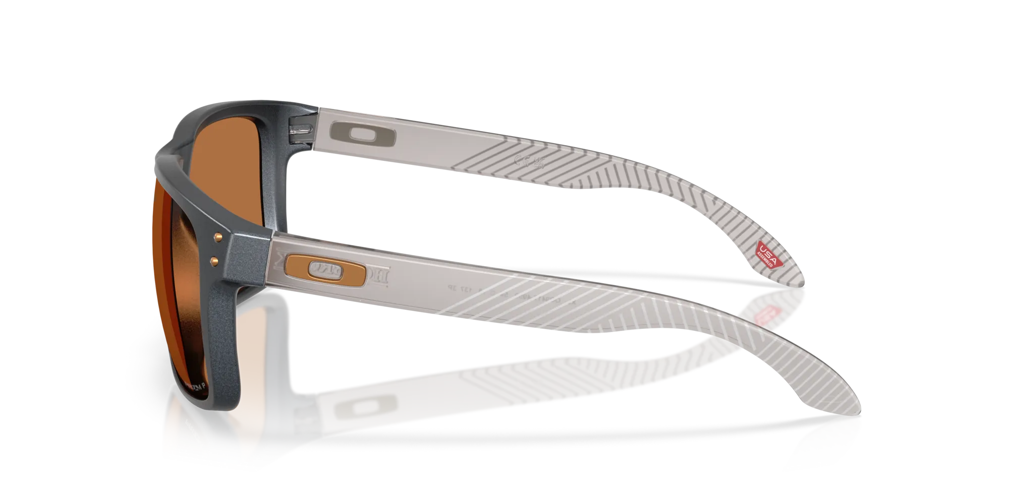 Oakley OO9417 HOLBROOK XL 941749 Occhiali da sole O_Matter Grigio Bronzo Squadrata Polarizzata - immagine 4