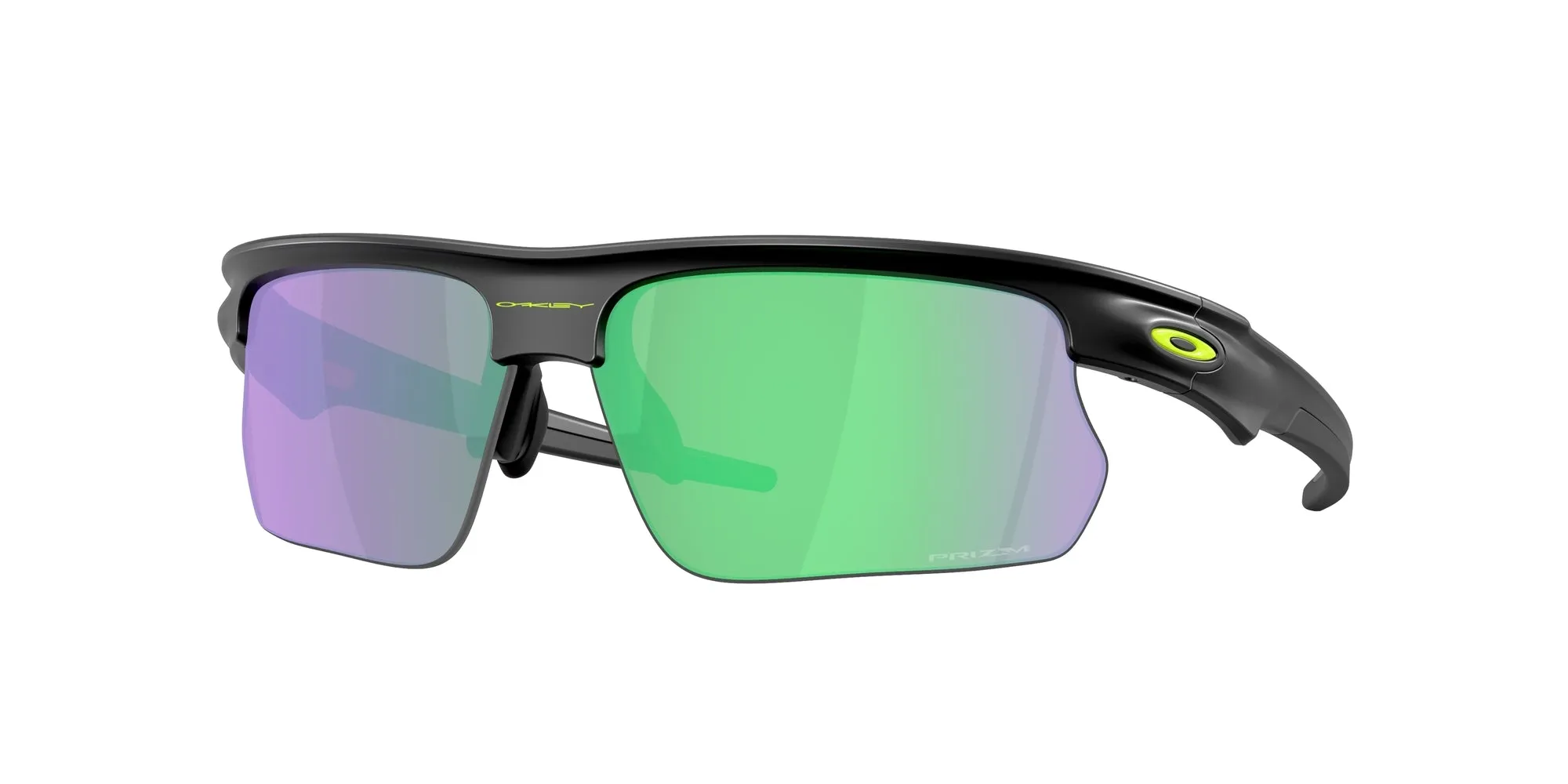 Oakley OO9400 BISPHAERA 940023 Occhiali da sole O_Matter Nero Verde Squadrata Normale - immagine 1