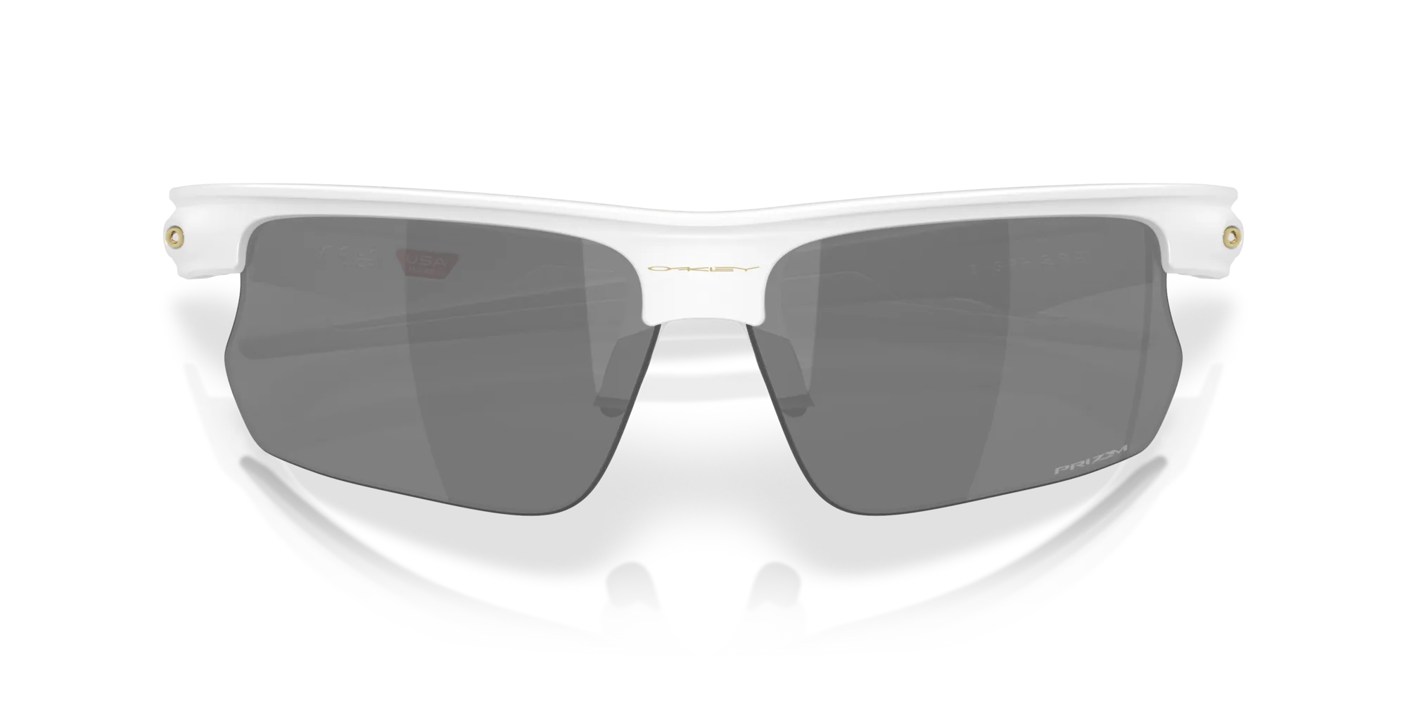 Oakley OO9400 BISPHAERA 940022 Occhiali da sole O_Matter Bianco Grigio Squadrata Normale - immagine 2