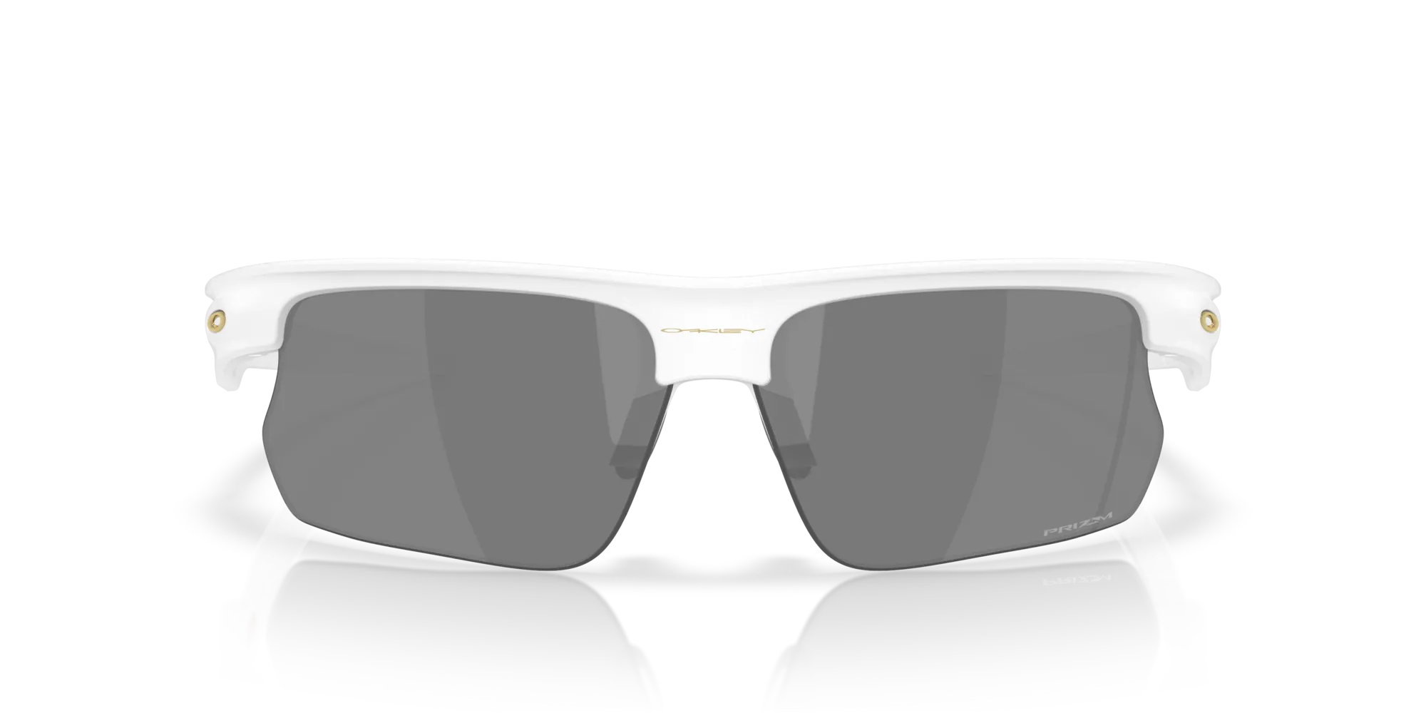 Oakley OO9400 BISPHAERA 940022 Occhiali da sole O_Matter Bianco Grigio Squadrata Normale - immagine 3