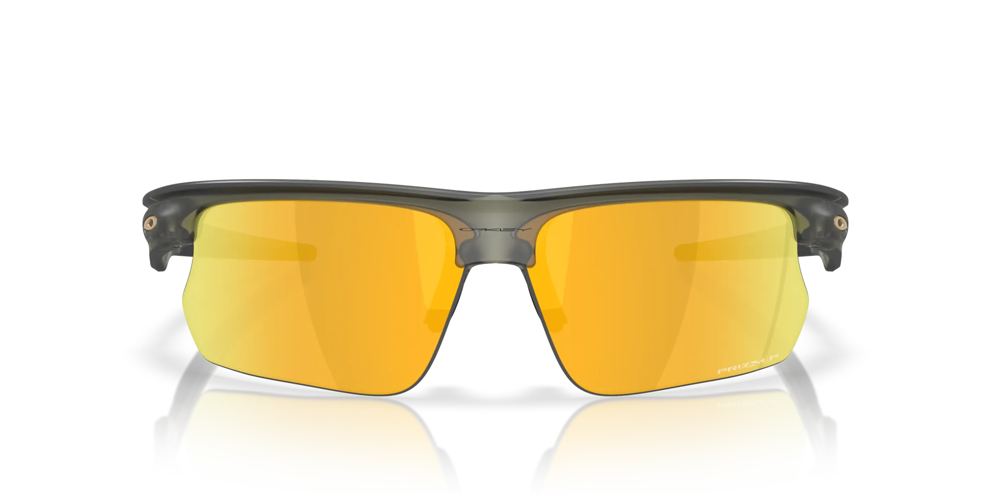Oakley OO9400 BISPHAERA 940020 Occhiali da sole O_Matter Verde Oro Squadrata Polarizzata - immagine 3